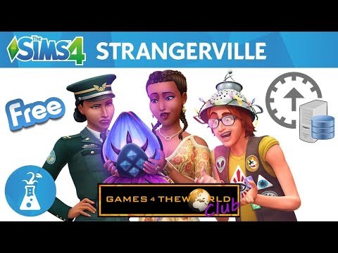 Sims 4 Strangervillegamesfortheworld